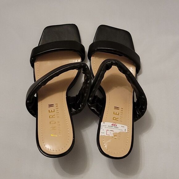BRAND NEW ANDREW BY ANDREW STEVEN'S WOMEN'S CORA SANDALS - Picture 7 of 16